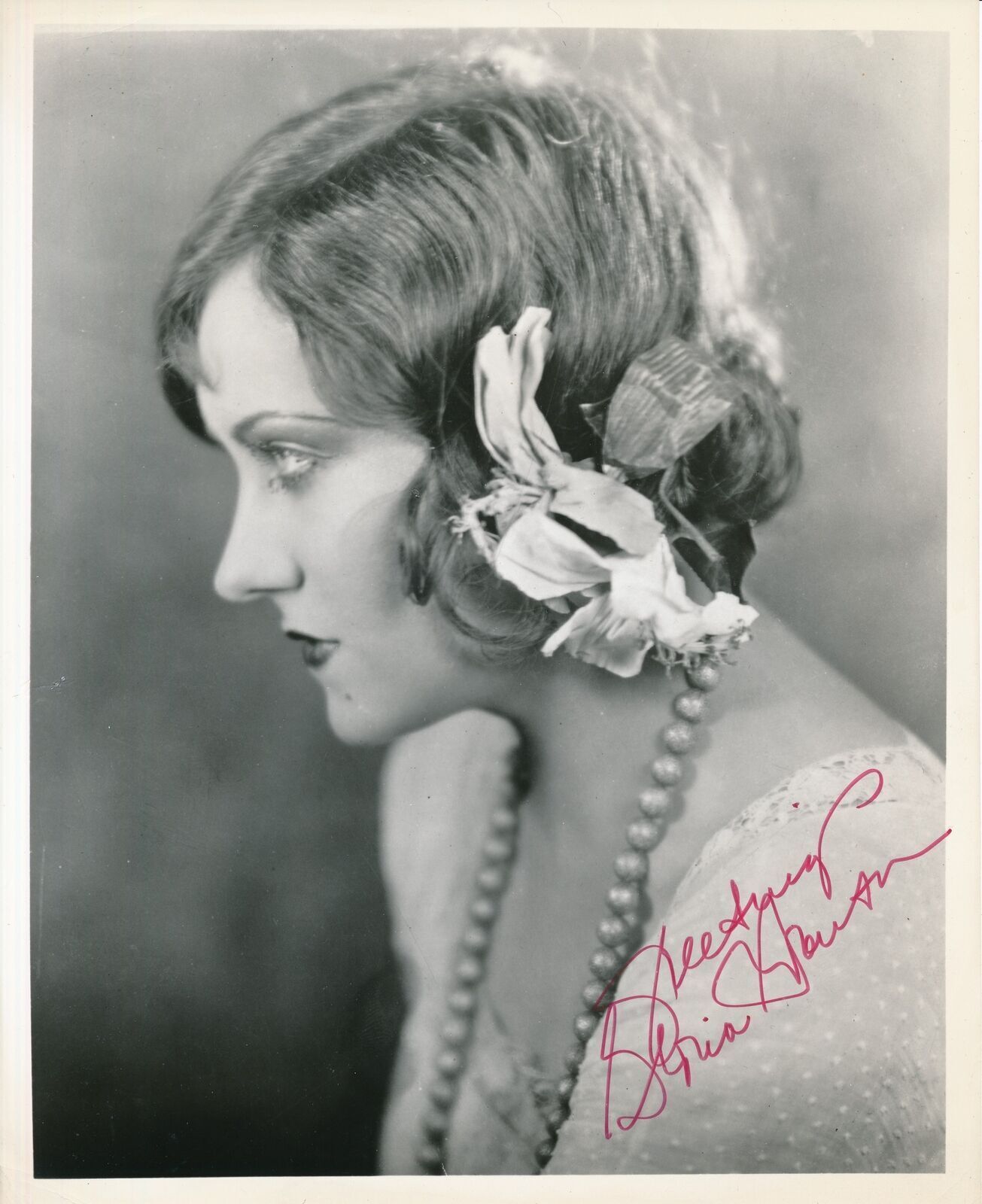 Gloria Swanson Actress Autographed/Inscribed