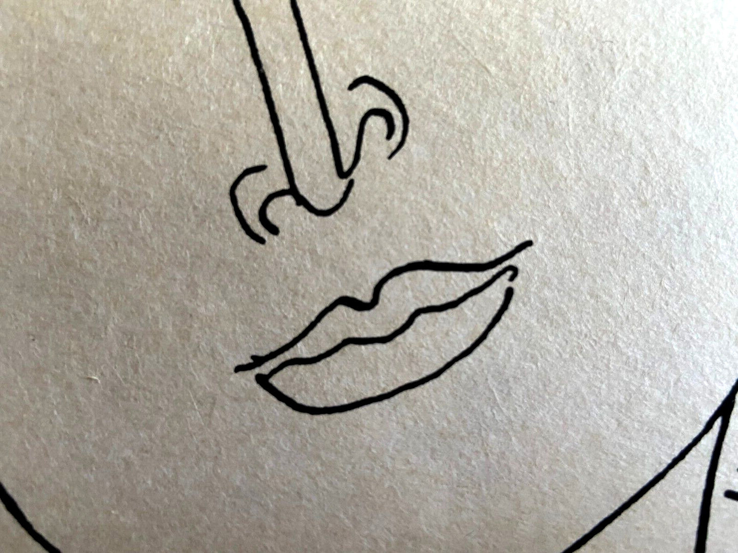 Henri Matisse Lithograph Coa Contract Signed By Hand Numbered In Pencil