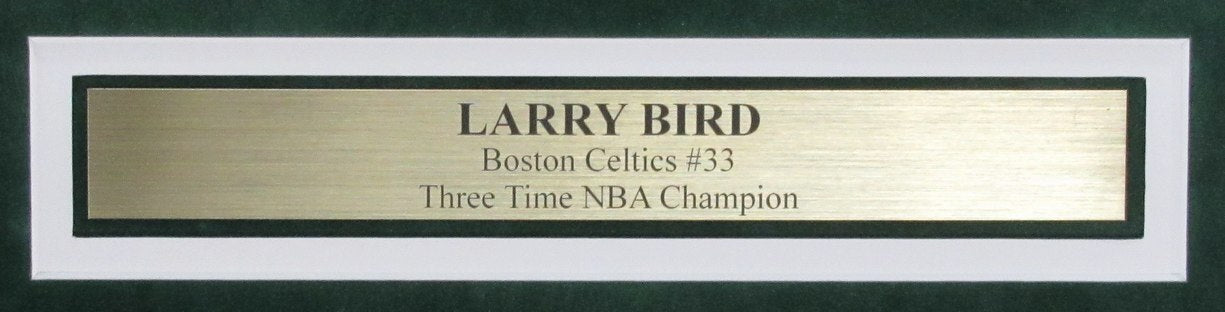 Larry Bird Hof Signed/Auto 16X20 Photo Boston
