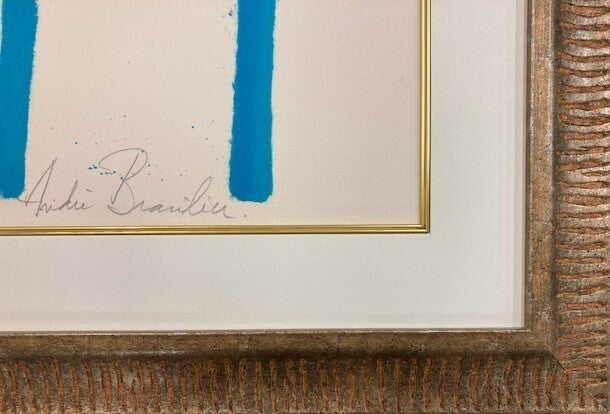 Andre Brasilier Signed Original Lithograph Le