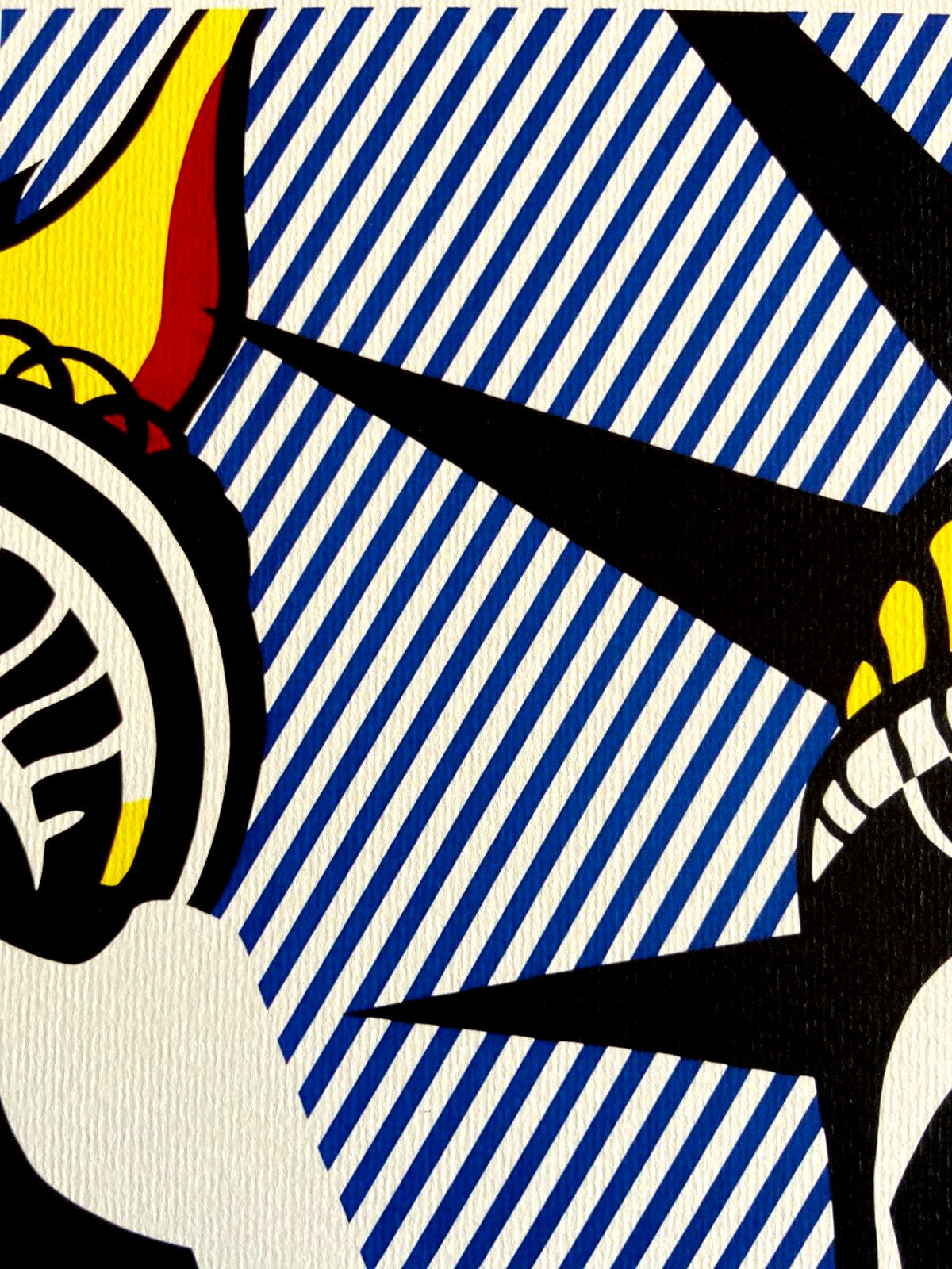 Roy Lichtenstein Lithograph Coa Signed Numbered