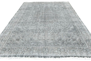 6'7X9 ft Antique Overdyed Distressed Vintage
