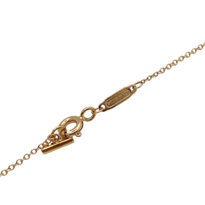 Tiffany & Co. T Smile Large Necklace K18Pg