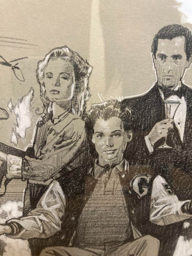 Drew Struzan Original Drawing Unique Art Work