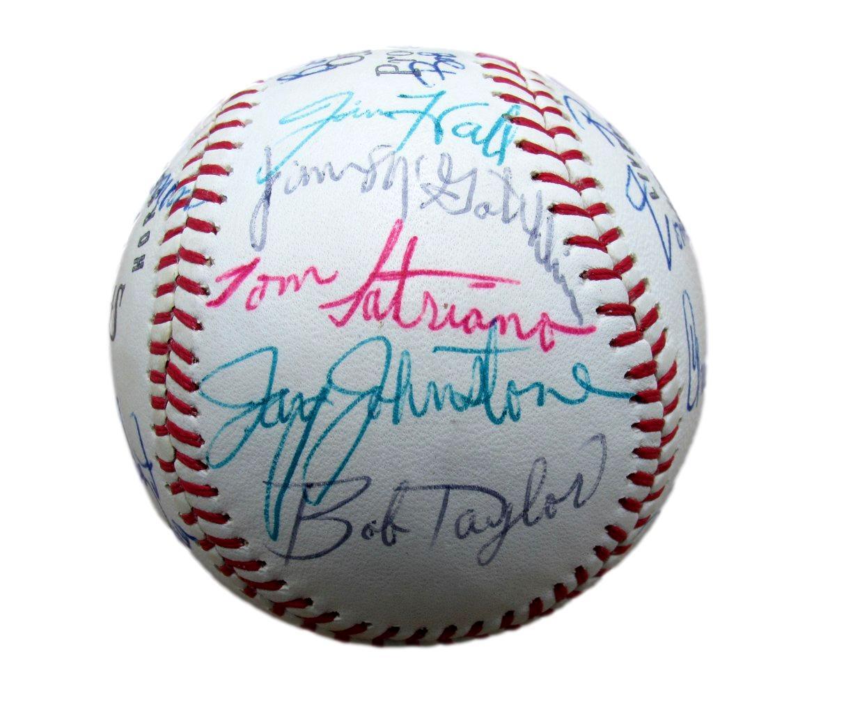 1968 California Angels Team Signed Baseball (23)