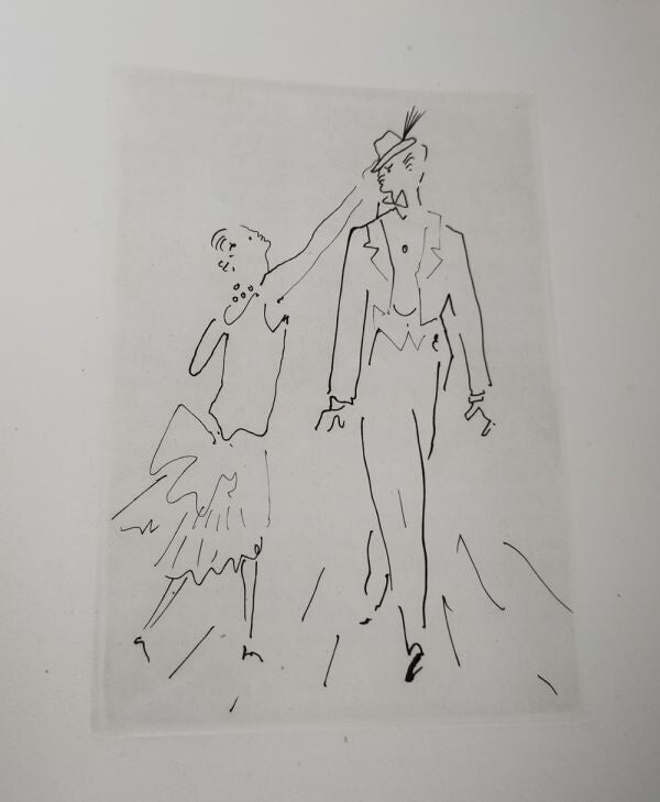 1953 1St Edition Le Bal Du Comte D'Orgel Radiguet/Cocteau Limited 250 Etching