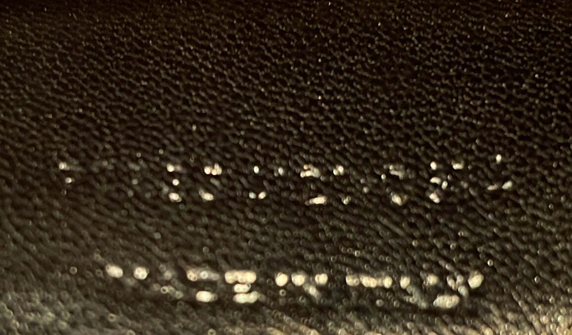 Saint Laurent Classic Monogram Crossbody Bag Metallic Leather Small