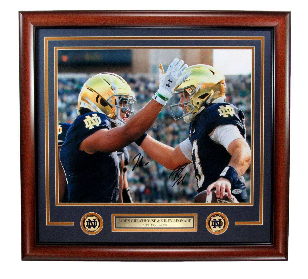 Jaden Greathouse/Riley Leon Autographed 16X20