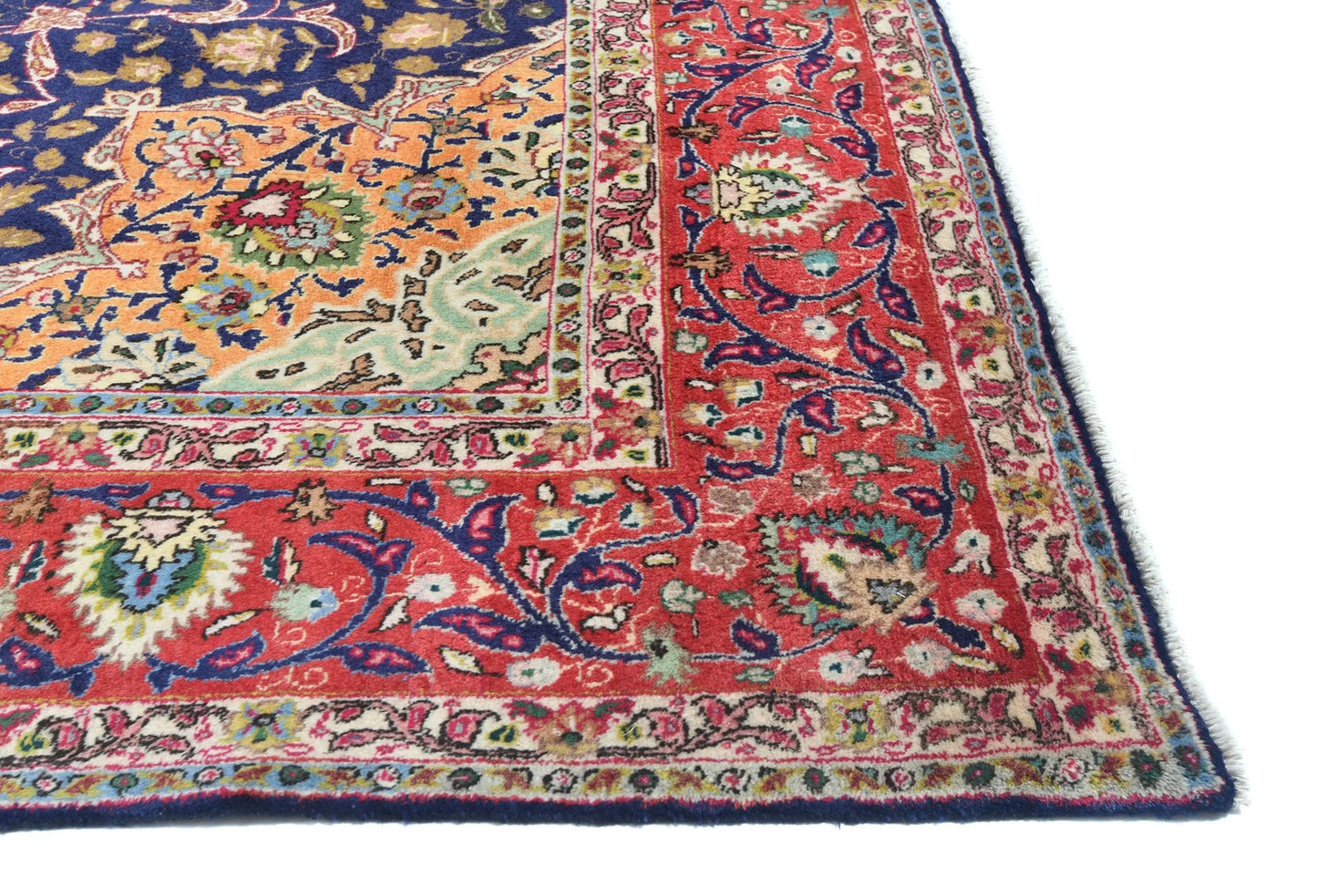 Vintage Handmade Oriental Rug 10X13 Ft Classic