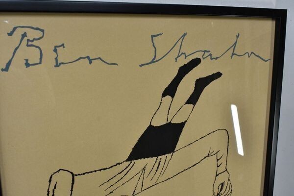 Ben Shahn 1968 Lithograph Kennedy Galleries