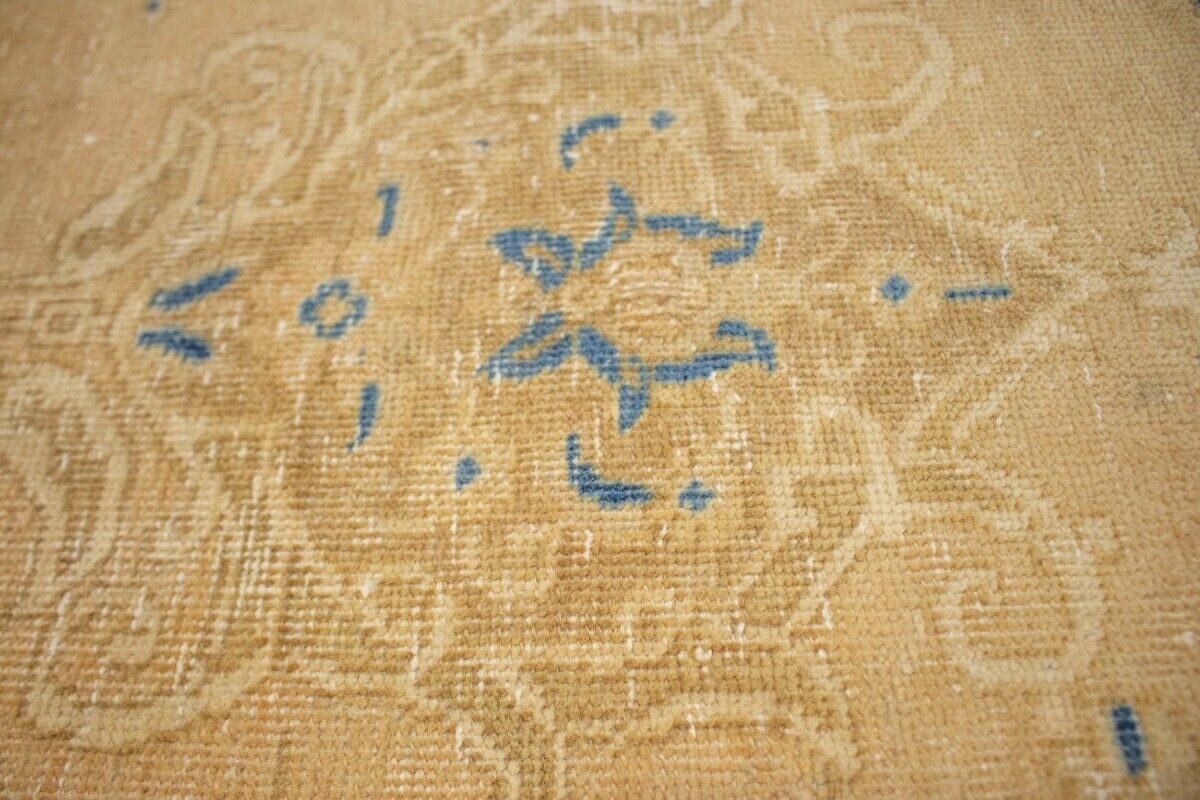 Antique Distressed Oriental Rug 9X12 Ft