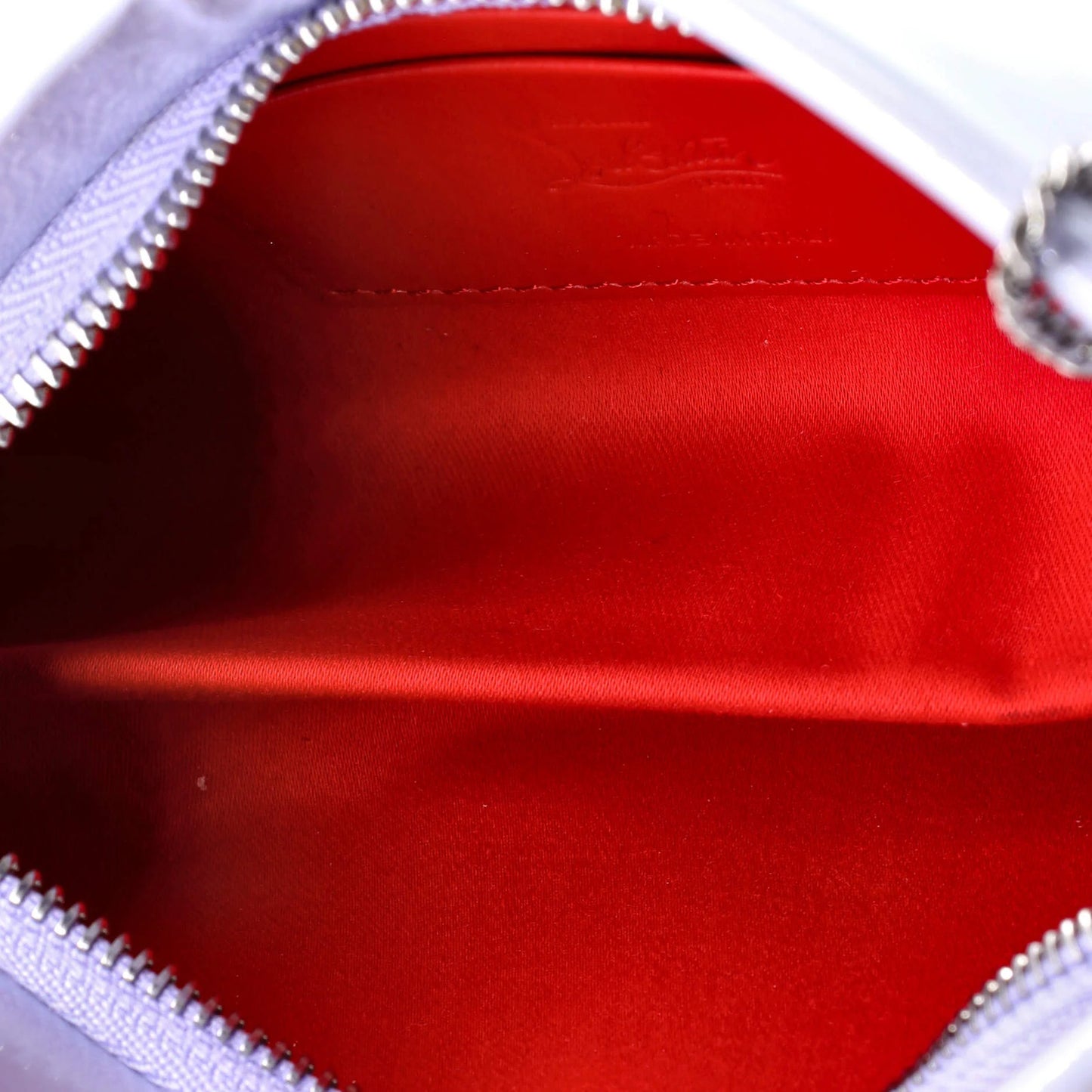 Christian Louboutin Loubitwist Clutch On Chain Leather Small