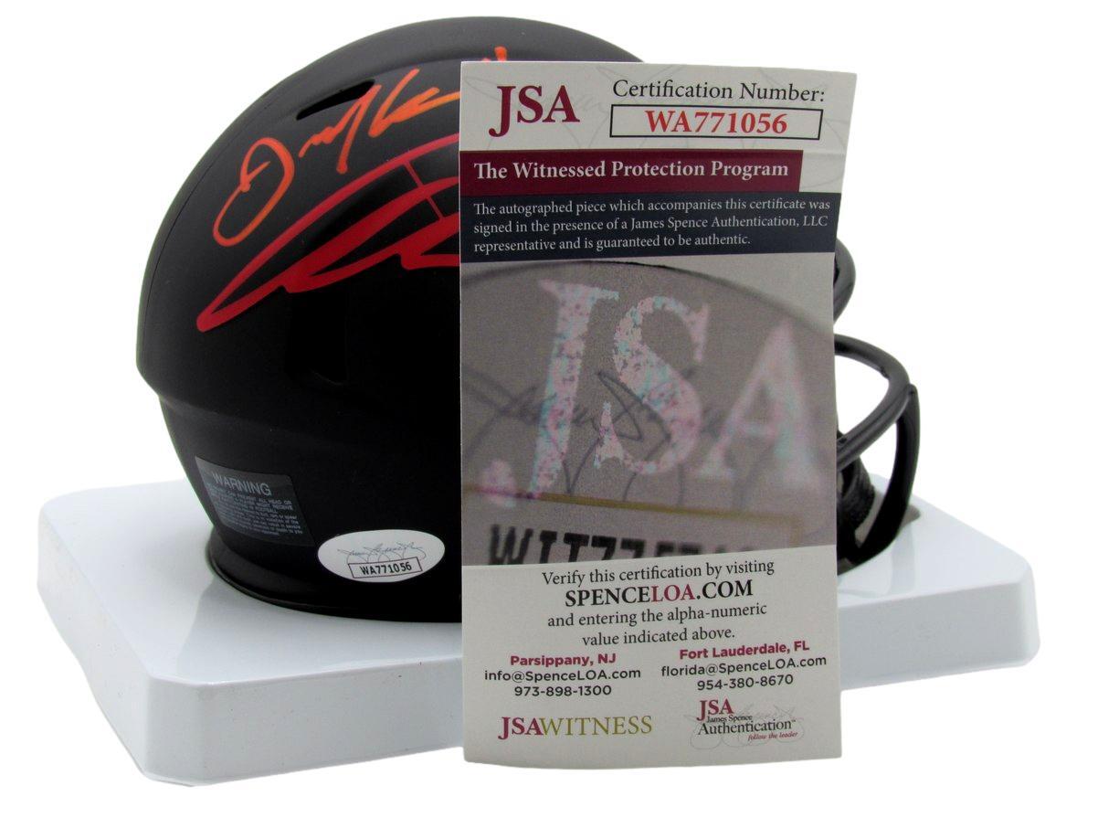 Julian Edelman Autographed Eclipse Mini Football