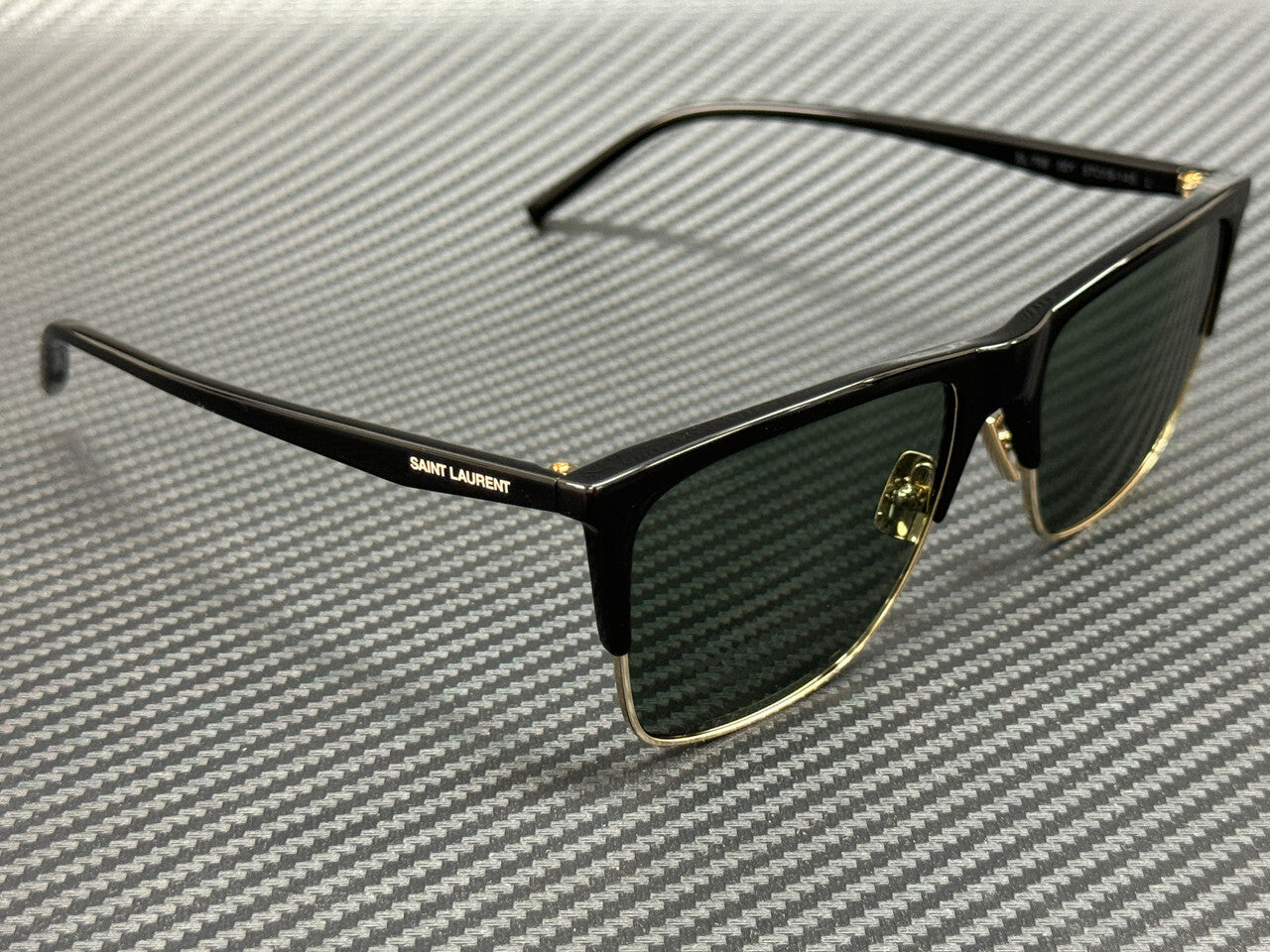 Saint Laurent Sl 768 001 Black Green Unisex Large