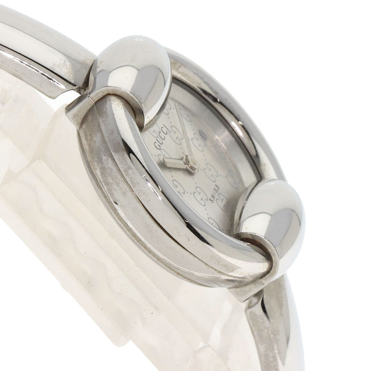 Gucci Round Face Watches 1400L Stainless Steel/Stainless Steel Ladies