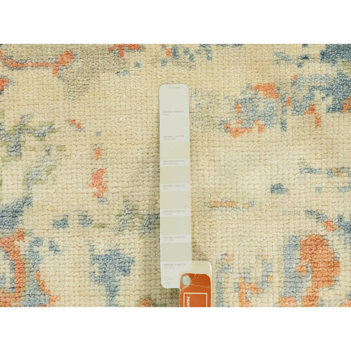 5'9"X9' Broken Heris Design Supple Collection Pure Wool Hand Knotted Rug