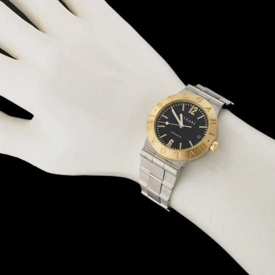 Bvlgari Diagono Sport Lc35Sg Yg/Ss Automatic