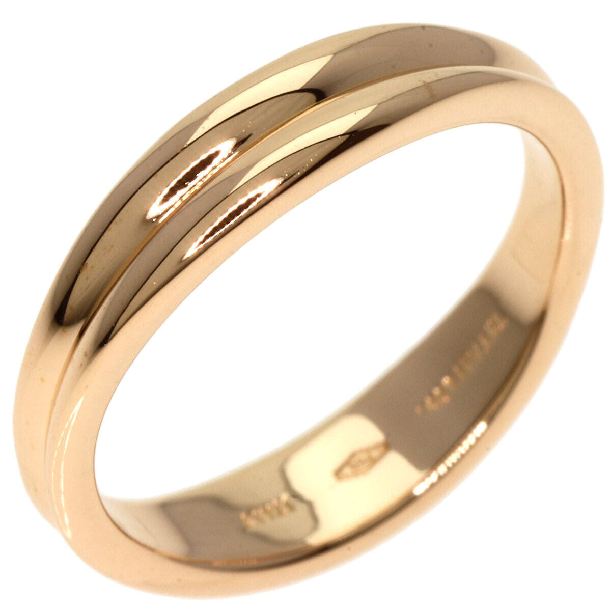 Tiffany&Co. Ring Wave K18 Pink Gold