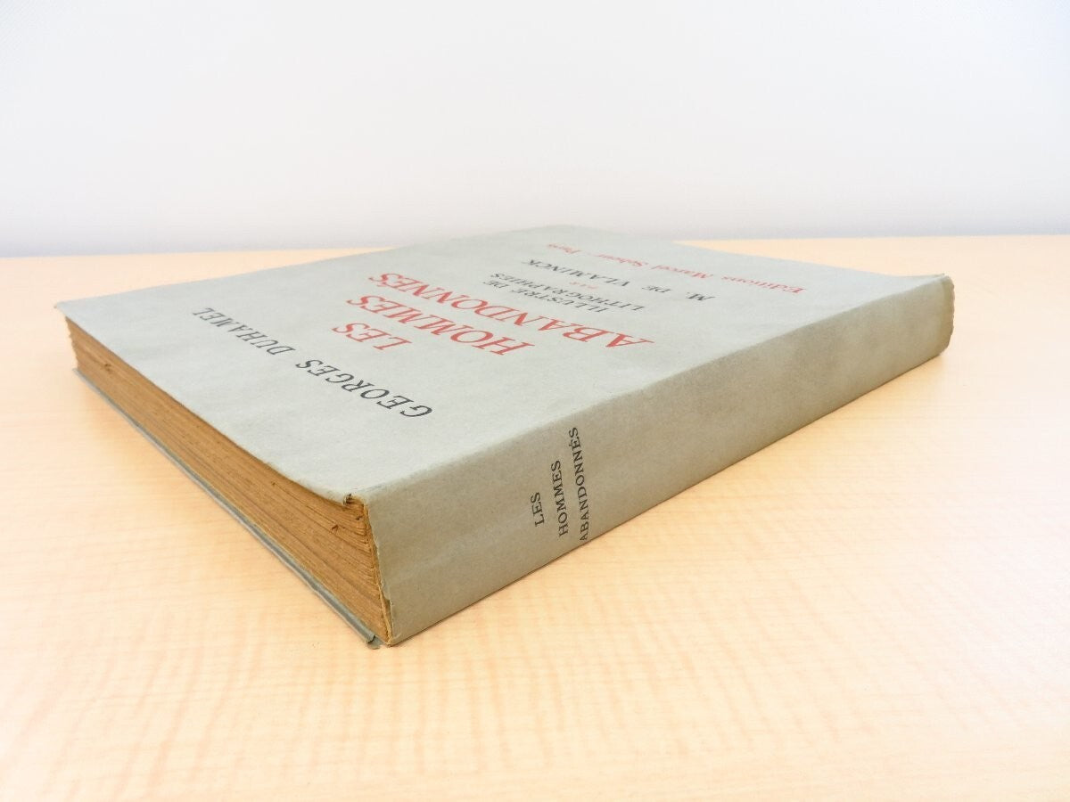 Rare 1927 'Les Hommes Abandonnes' With Vlaminck Etchings & Lithographs" Limited