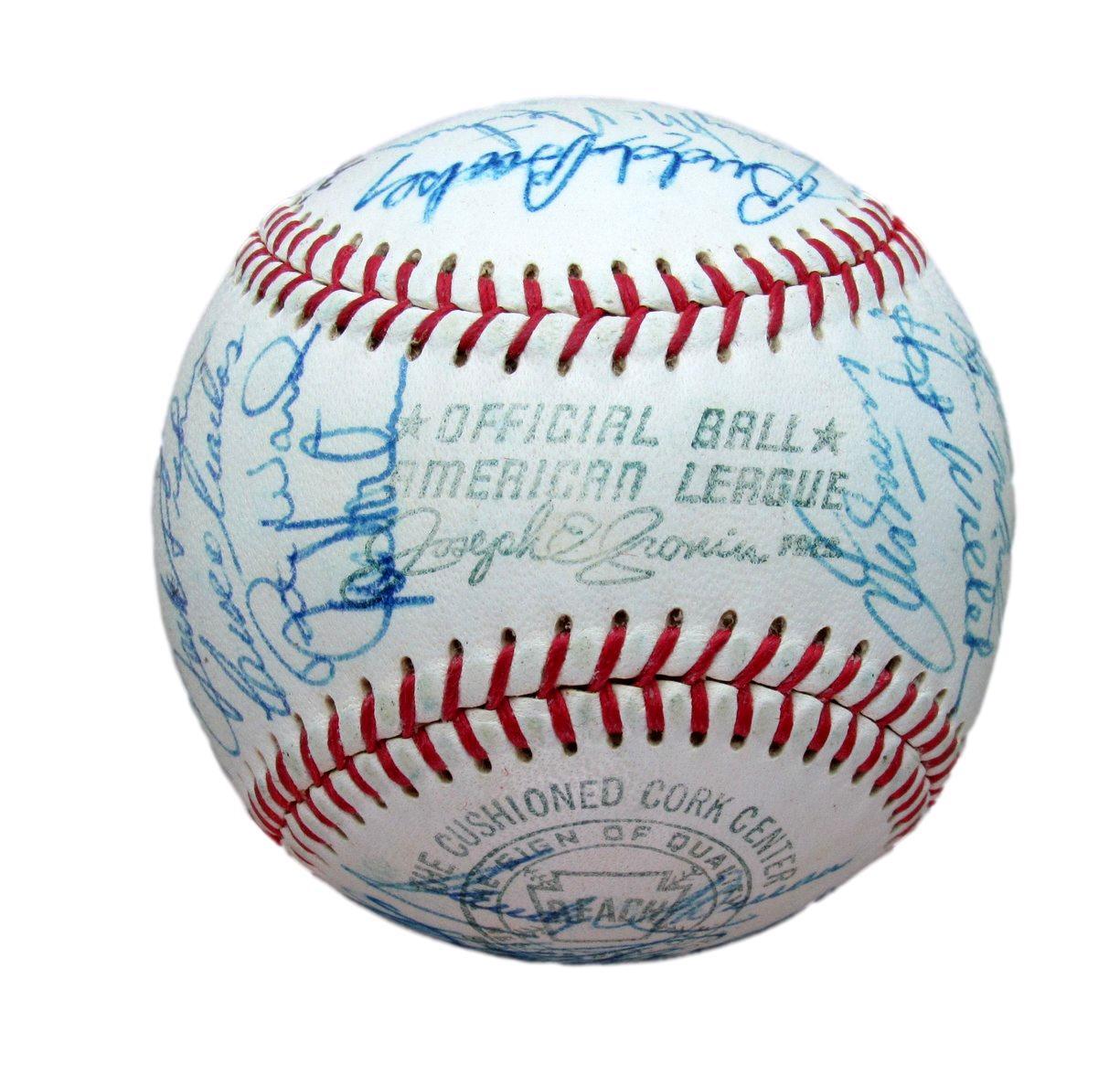 1968 Chicago White Sox Team Signed Oal Baseball