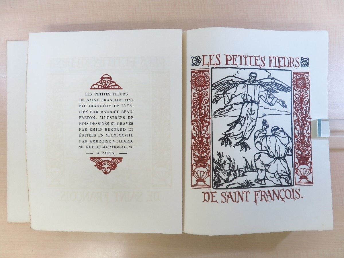 Emile Bernard Les Petites Fleurs De Saint Francois 1928 Biography Of St. Francis