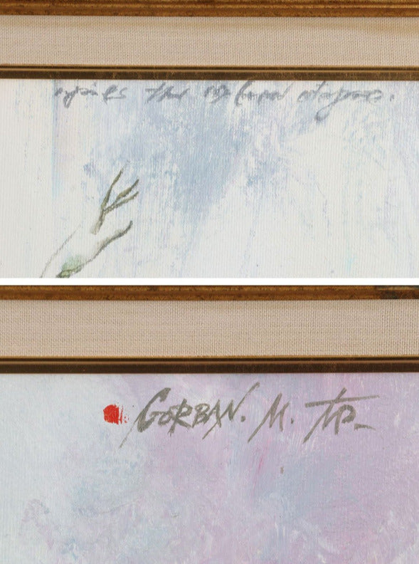 Michael Gorban (Israeli) Signed Original Oil