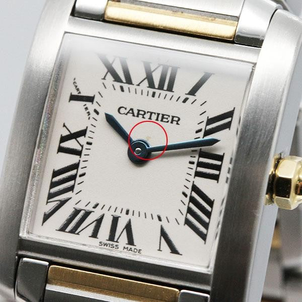 Cartier Tank Franaise Sm W51007Q4 Yg Quartz