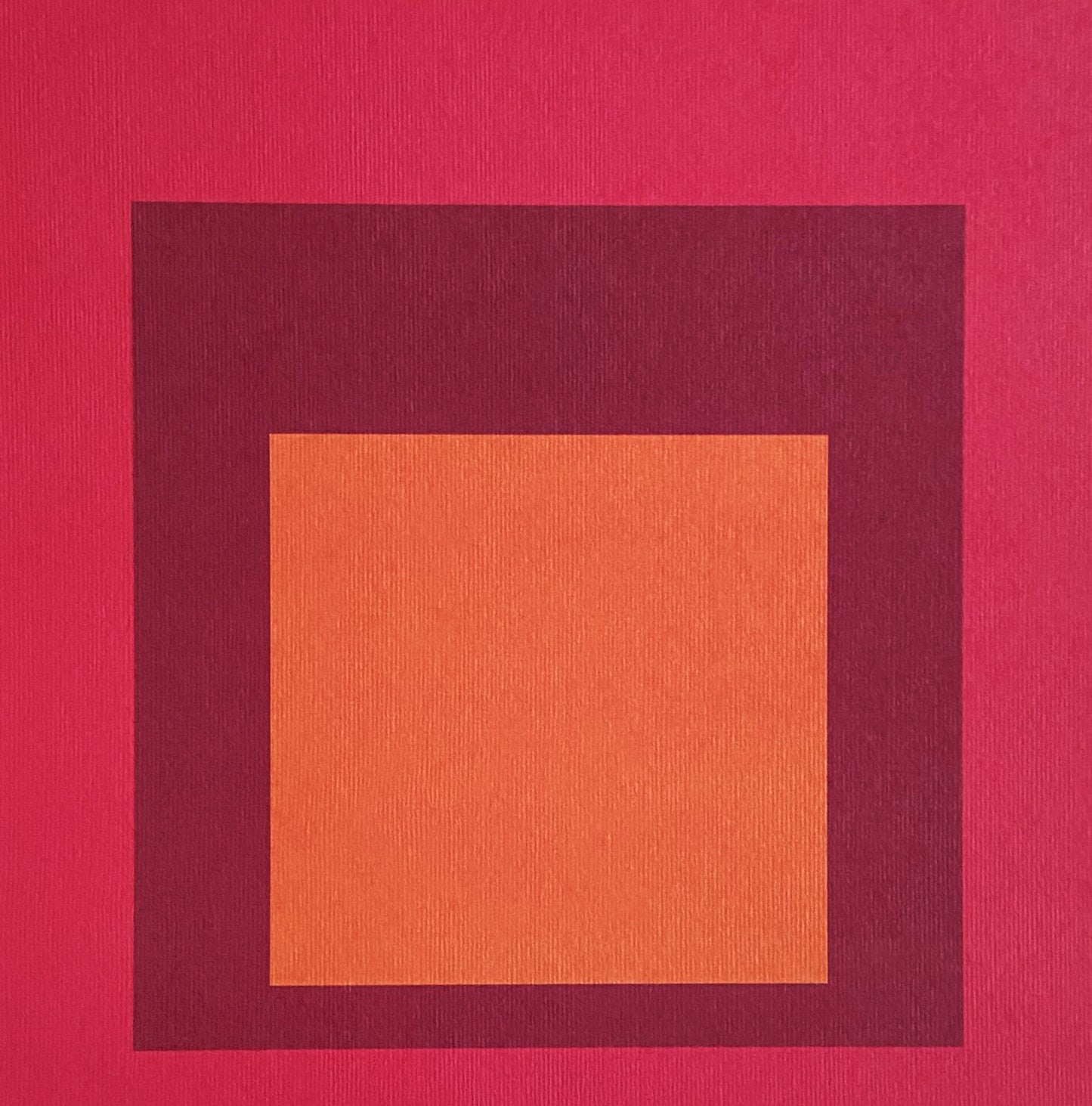 Josef Albers Lithograph Guggenheim Museum