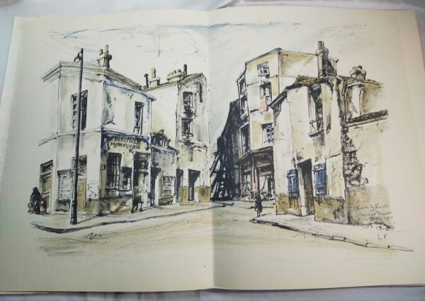 Au Temps De Paris 1964 Limited Edition Illustrated By Lonard Tsuguharu Foujita