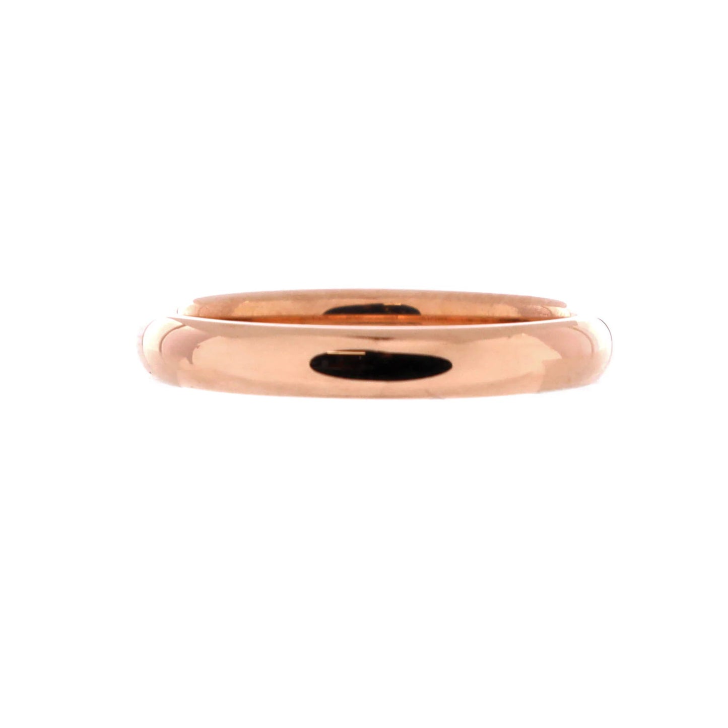 Van Cleef & Arpels Tendrement Signature Wedding Band Ring 18K Rose Gold