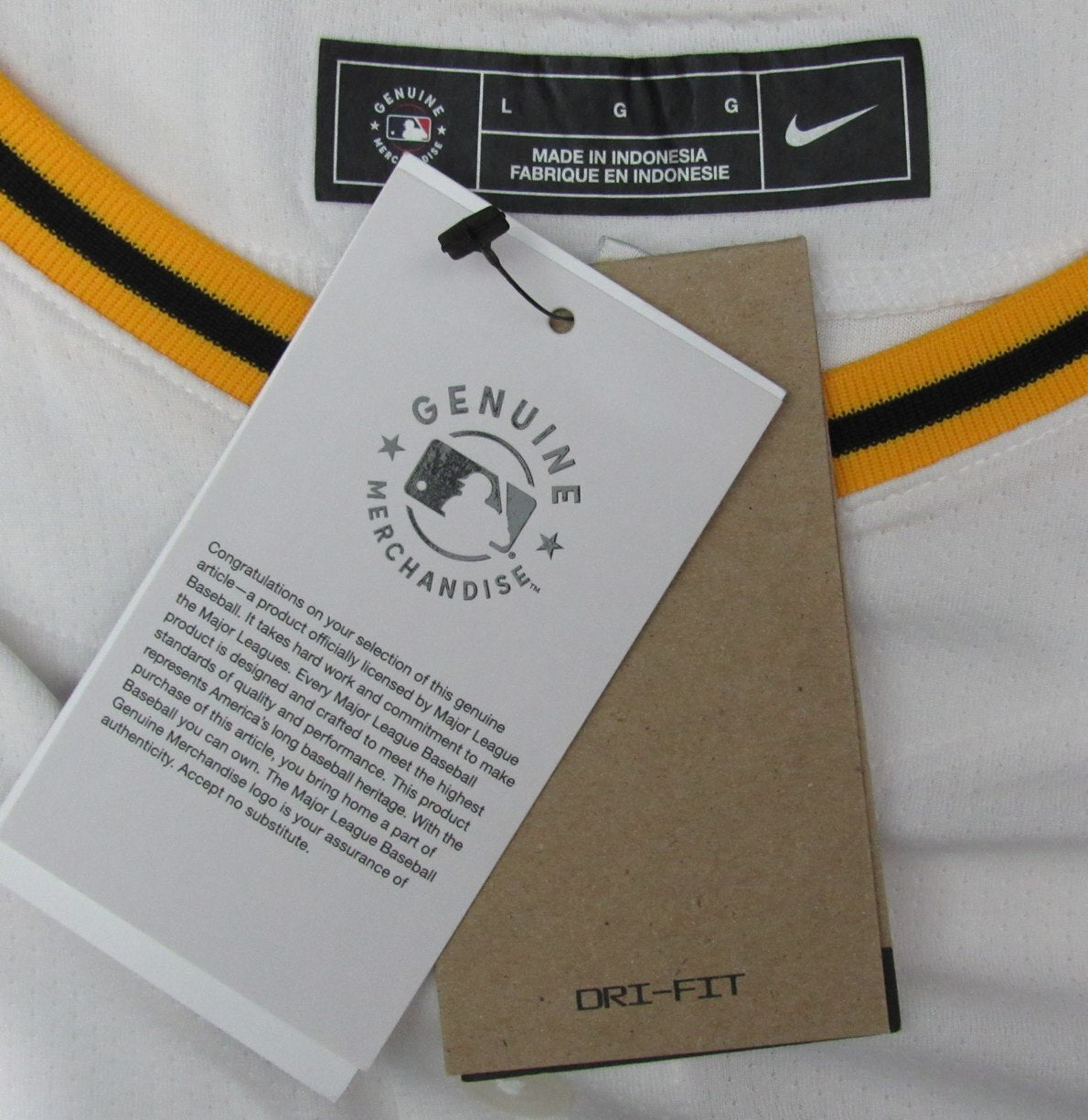 Paul Skenes Pirates Signed/Auto White Nike