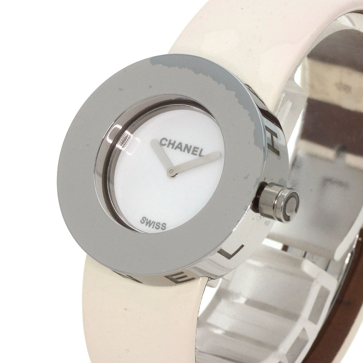 Chanel La Ronde Watches H0580 Metal/Leather Ladies