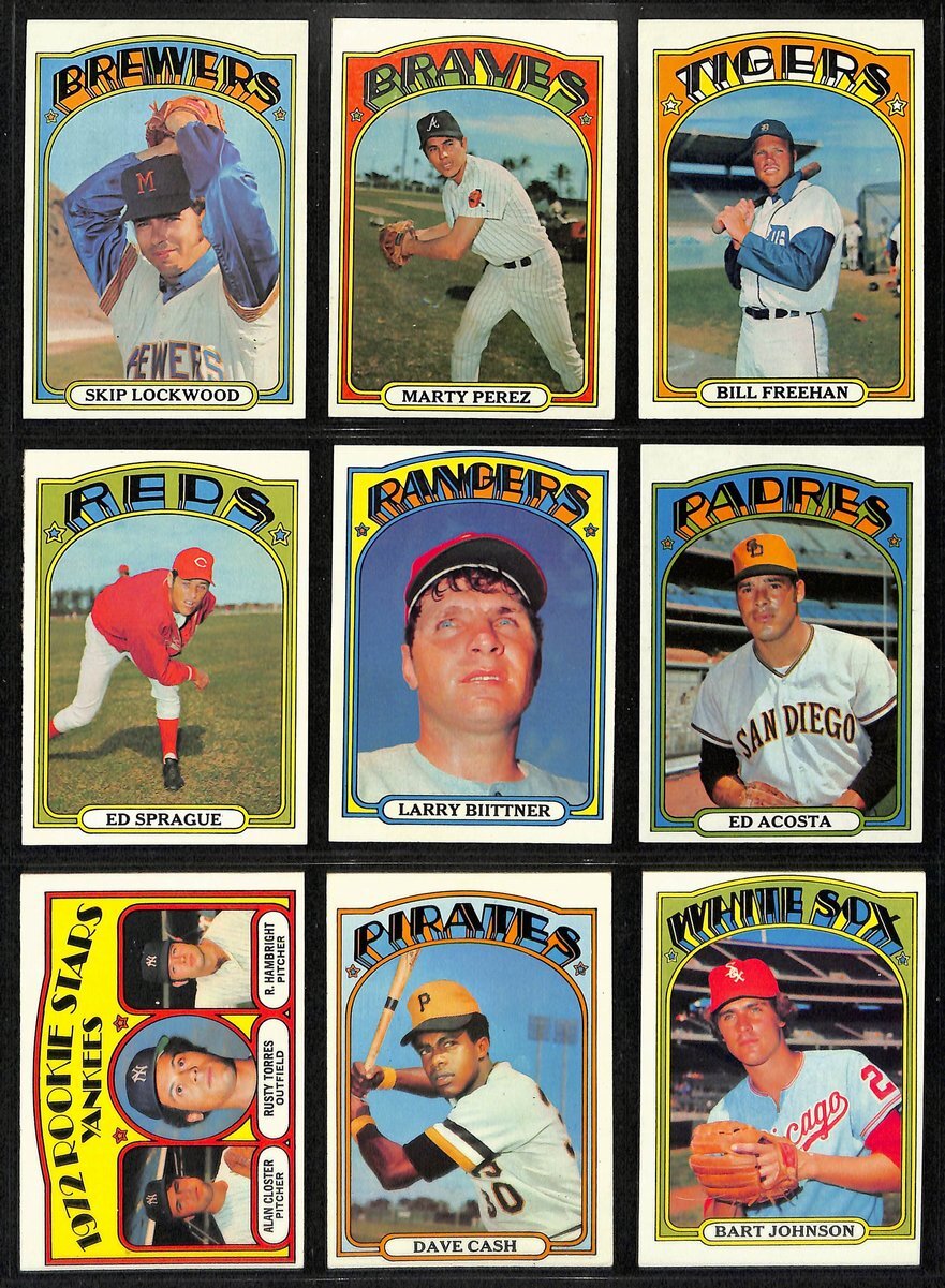 1972 Topps Baseball Complete Set (787)
