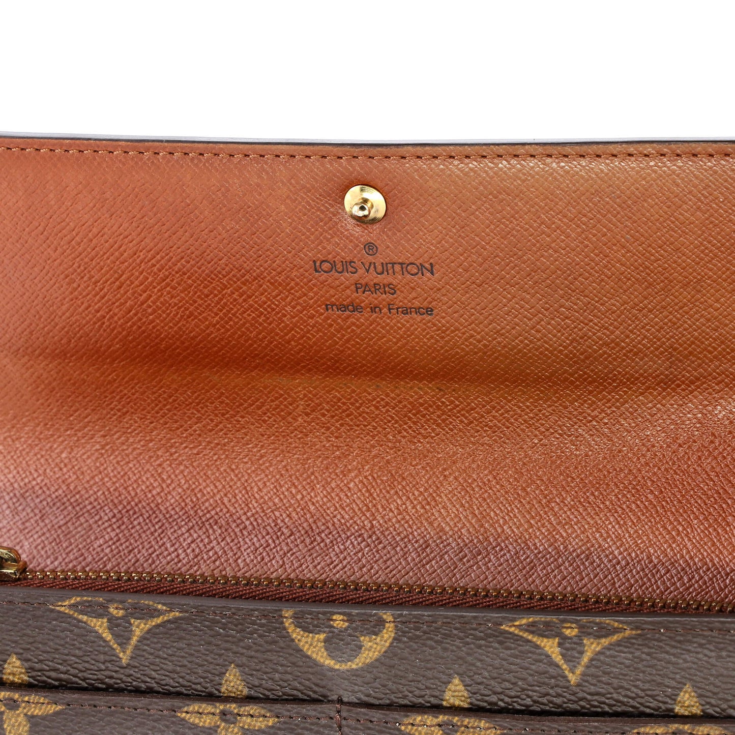Louis Vuitton Vintage Sarah Wallet Monogram Canvas