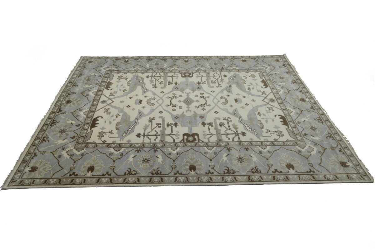 Handmade Wool Oushak Oriental Rug Extra Large