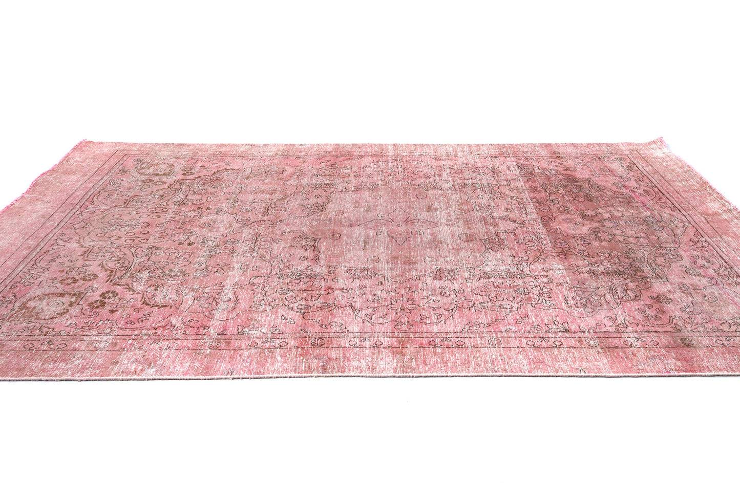 5'7X9'2 Ft Antique Distressed Vintage Oriental