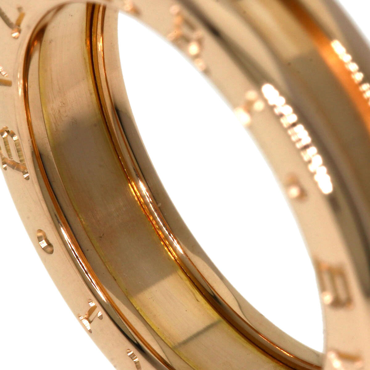 Bvlgari Ring B.Zero1 1 Band #50 K18 Pink Gold