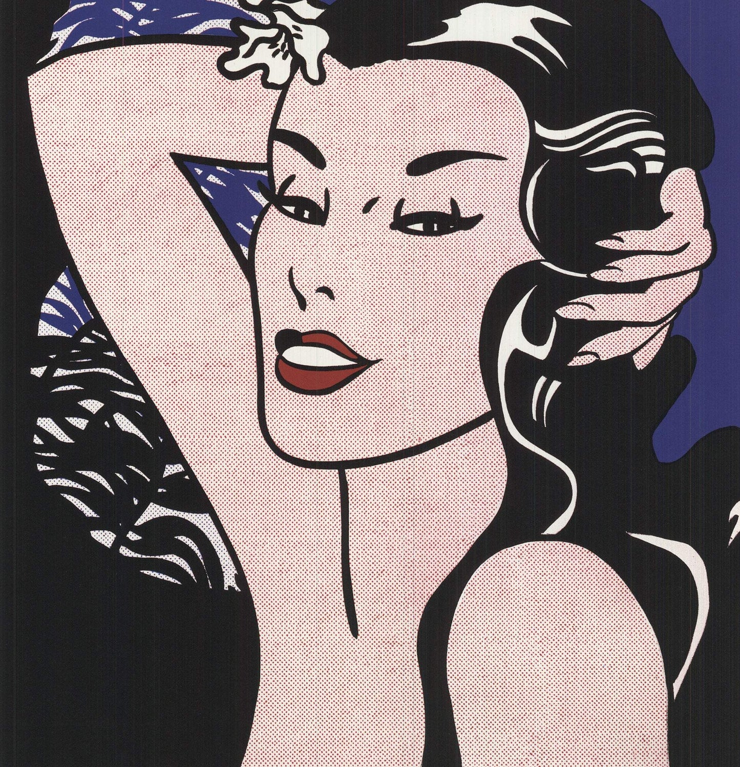 Roy Lichtenstein Little Aloha " Offset Lithograph Pop Art