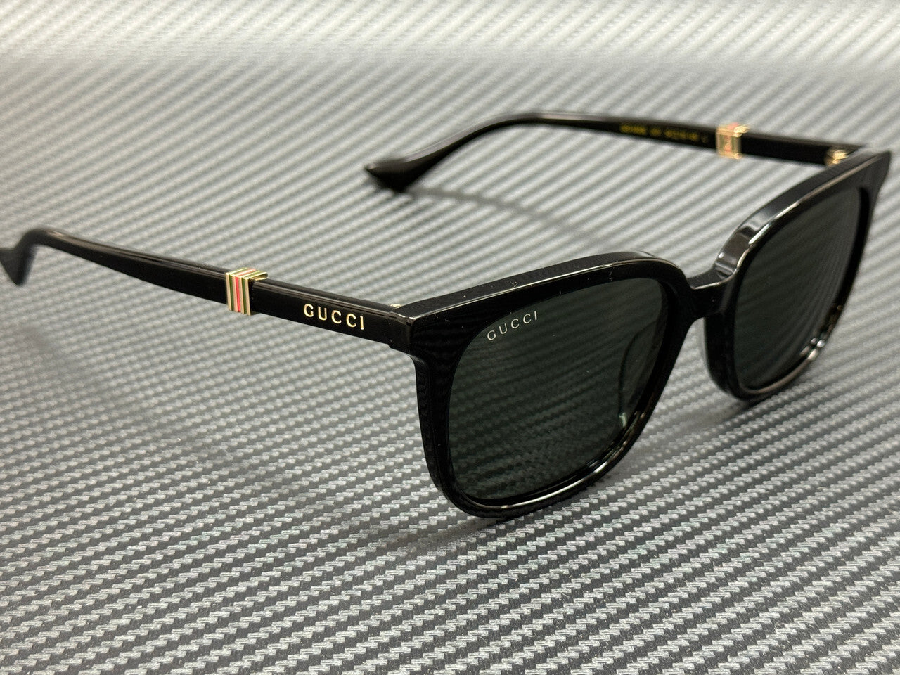 Gucci Gg1493S 001 Black Grey Men'S 54 Mm Large