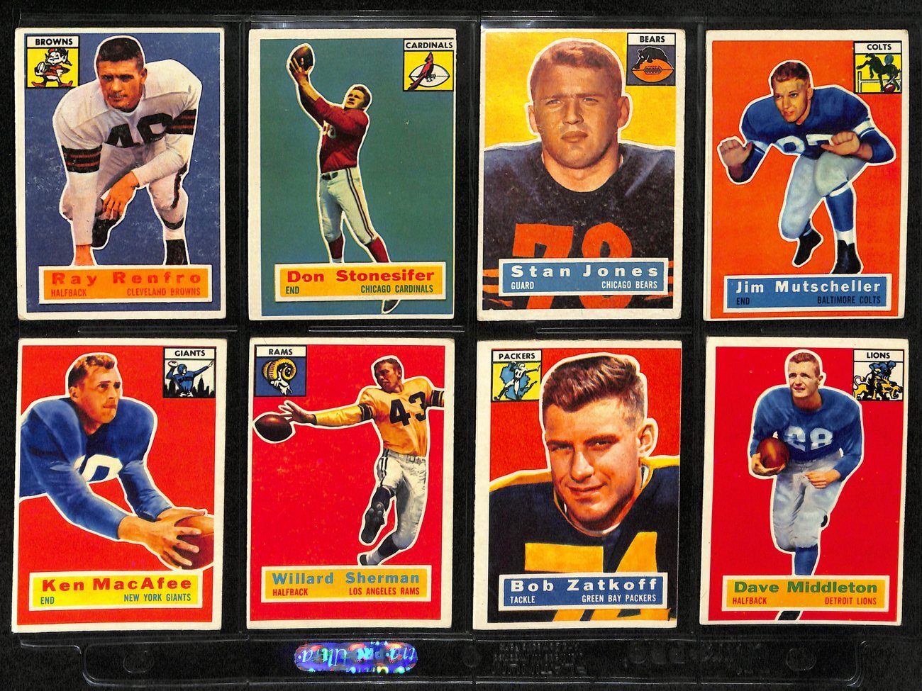 1956 Topps Football Card Complete Set (1-120)
