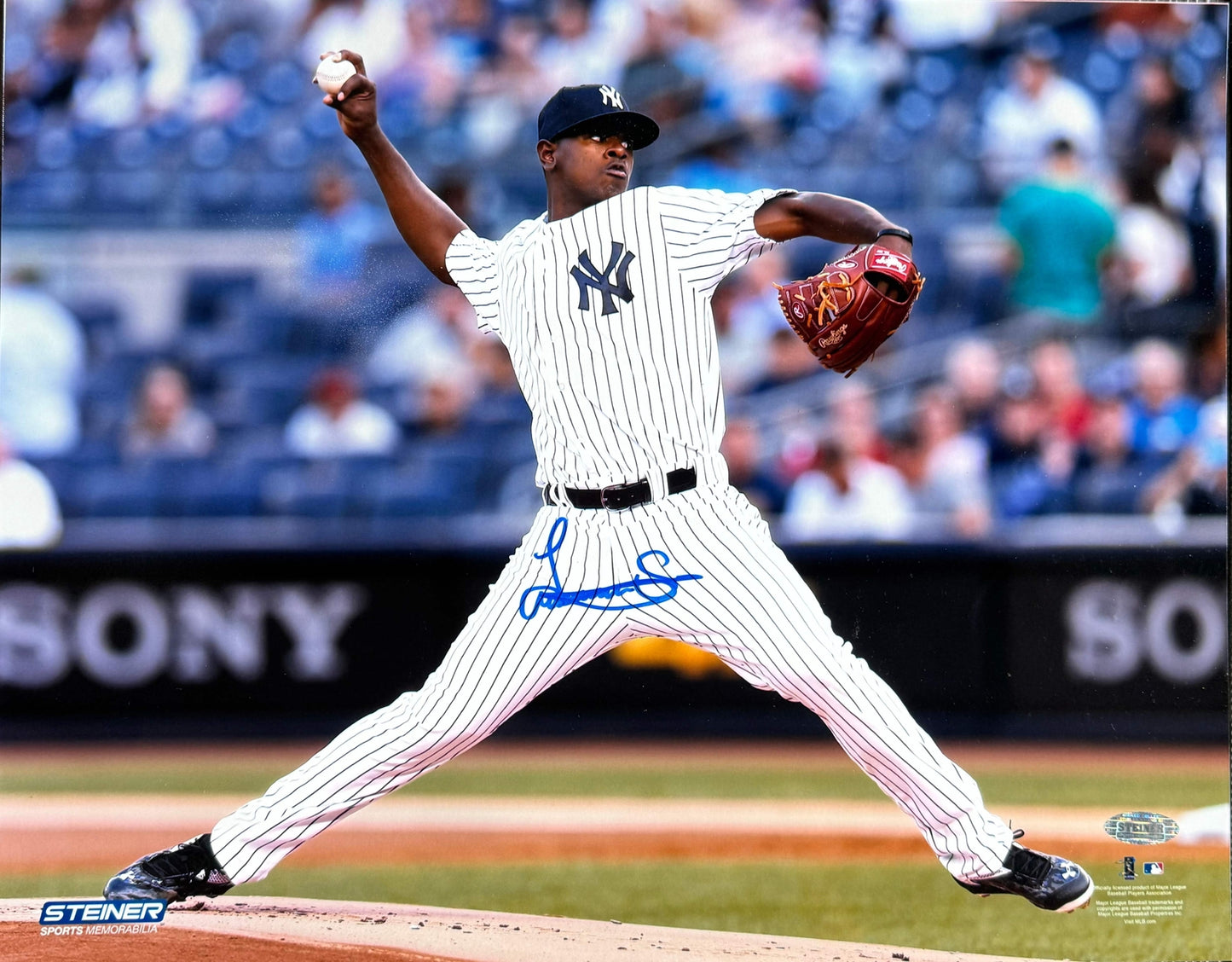 Luis Severino Autographed 11X14 Baseball Photo