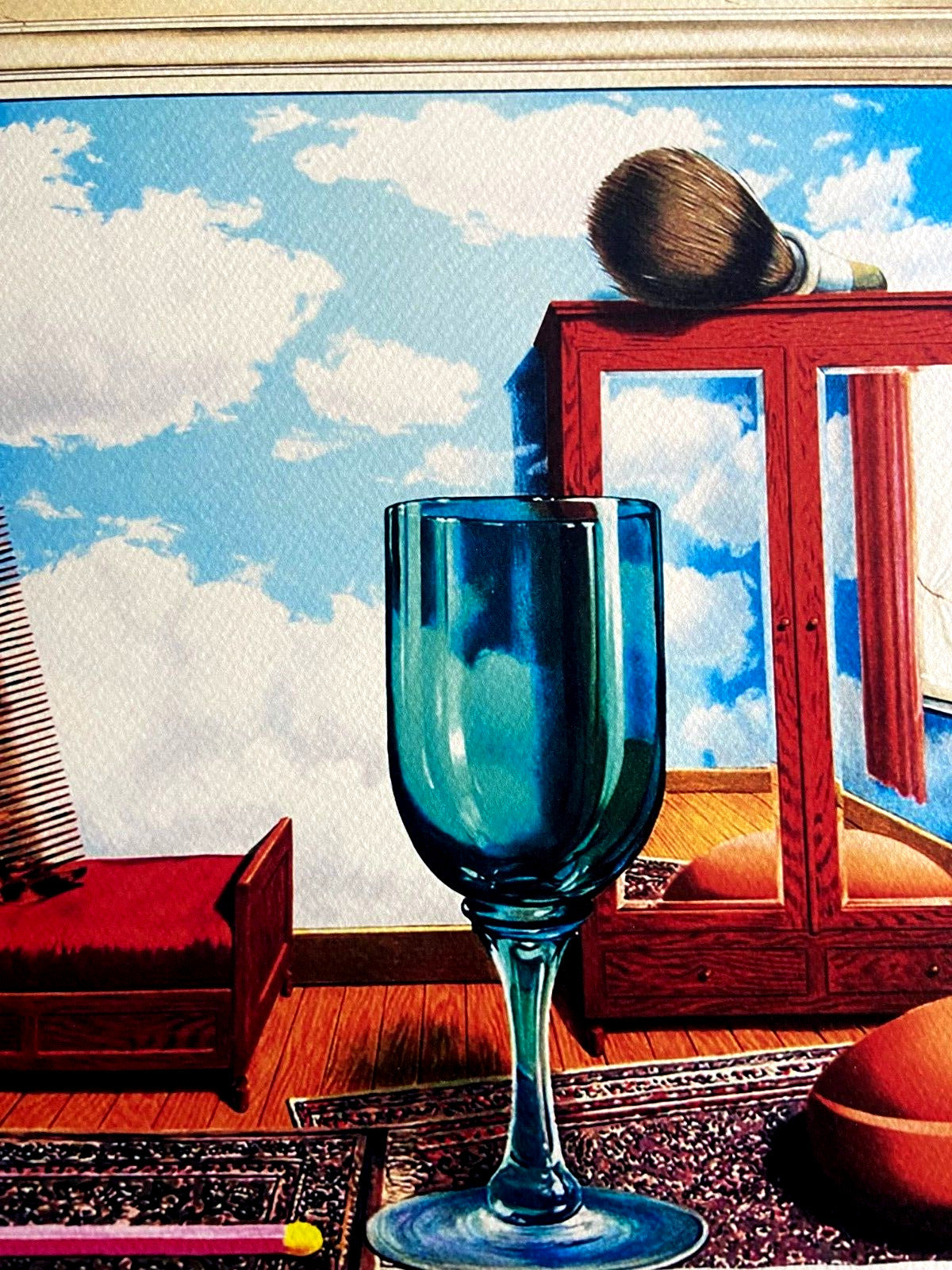 Ren Magritte Lithograph Coa Signed Numbered By