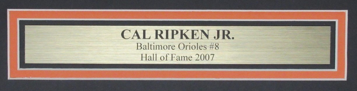 Cal Ripken Jr. Hof Signed/Auto 16X20 Photo
