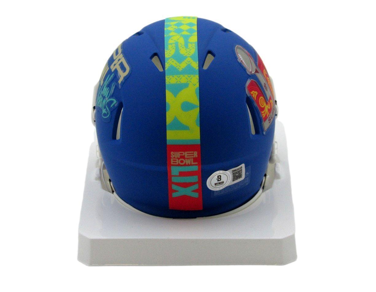 C.J. Gardner-Johnson Signed Blue Super Bowl Lix