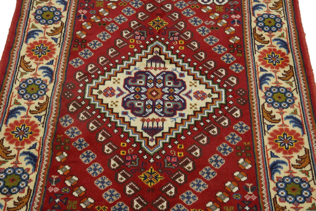 4X5 Ft Handmade Vintage Style Rug Tribal Design