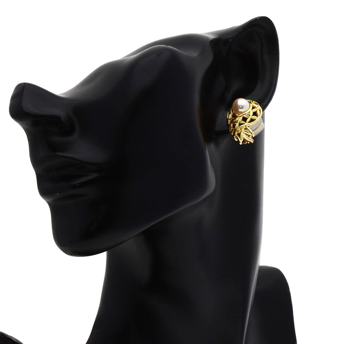 Mikimoto Earring Akoya Pearl Pearl K18 Yellow