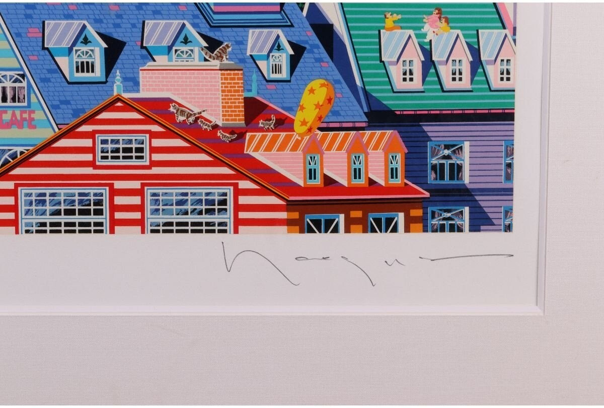 Hiro Yamagata Signed Original Silkscreen Print