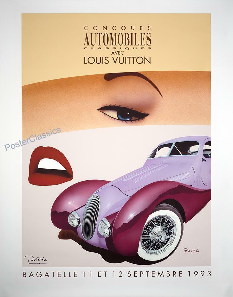 Razzia Louis Vuitton Classic Bagatelle 1993 Talbot Hand Signed Original