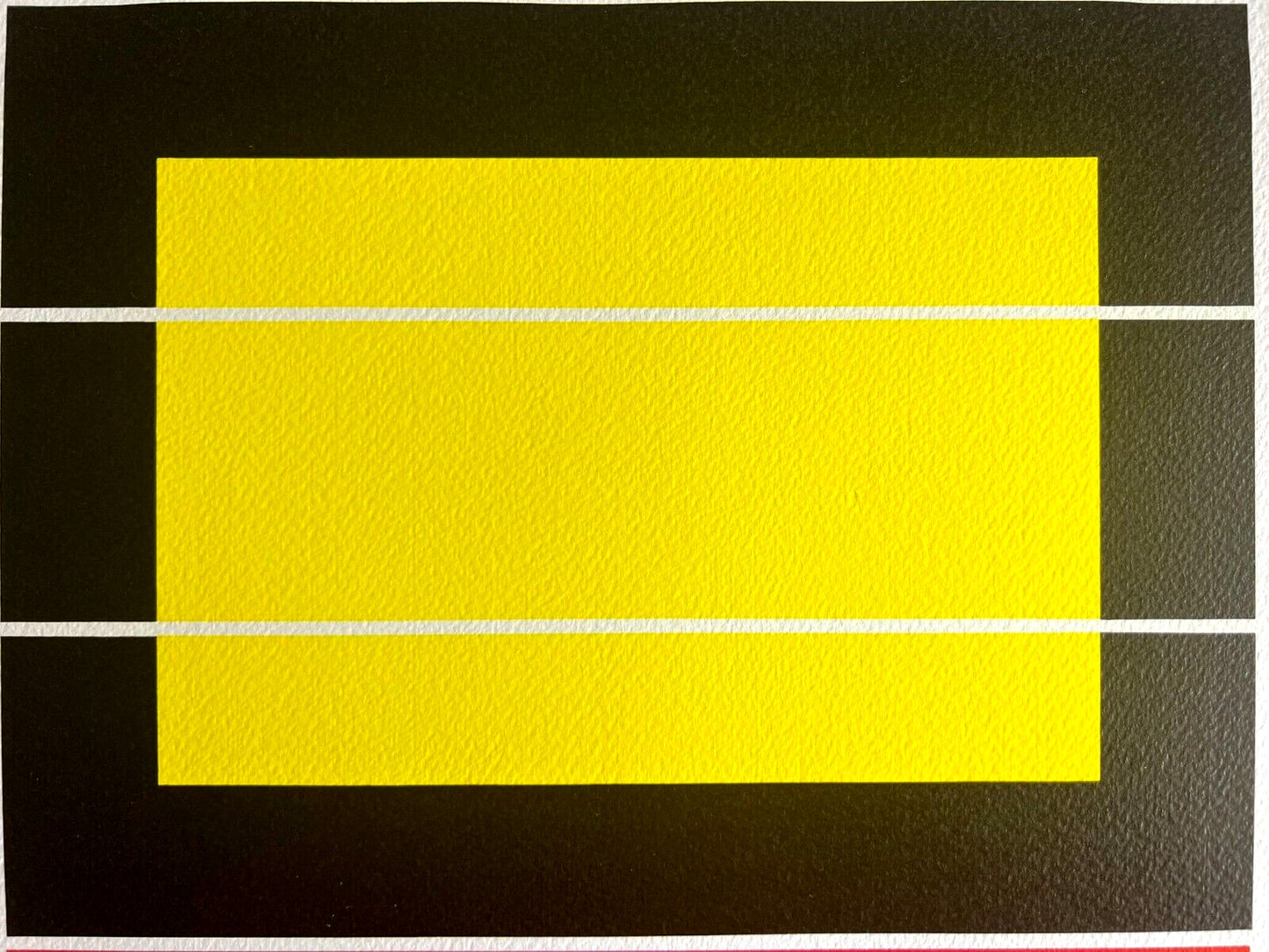 Donald Judd Lithograph Coa Signed Op Numbered In Pencil Crayon 180