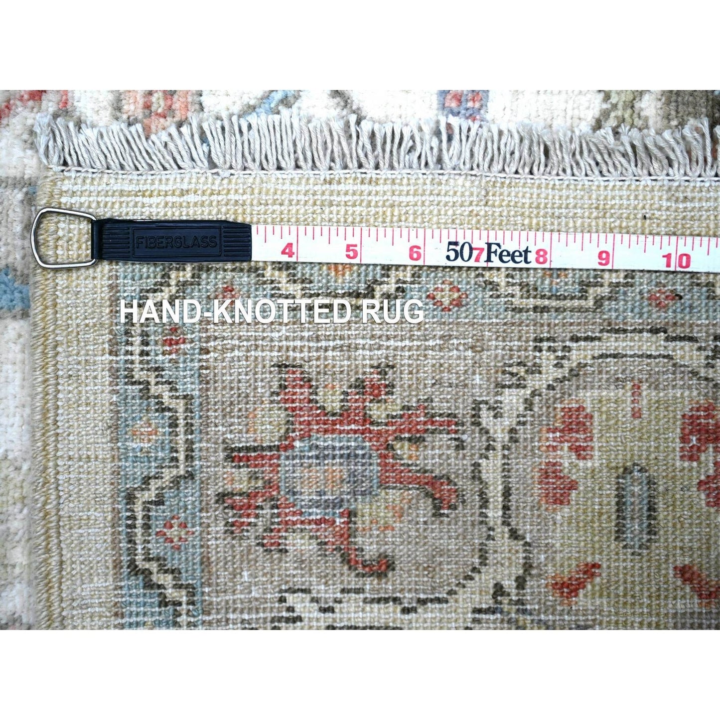 4'X5'10" Gray Fine Aryana Bidjar Garus Design Runner Oriental Rug